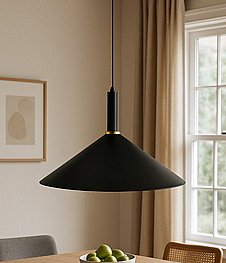 מנורה תלויה מדגם נורדן CONE במבחר גדלים T688 מנורה תלויה מדגם נורדן CONE במבחר גדלים T688