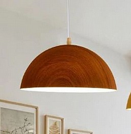 מנורה תלויה רפלקטור דמוי עץ מנורה תלויה רפלקטור דמוי עץ